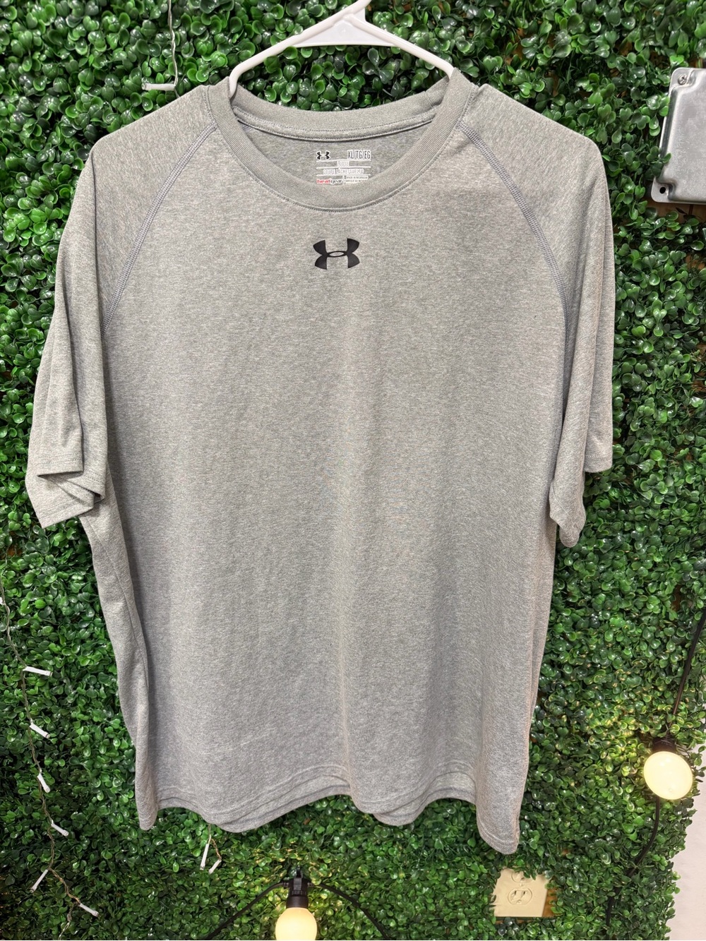 Under Armour Gray Heather Short-Sleeve Performance Tee